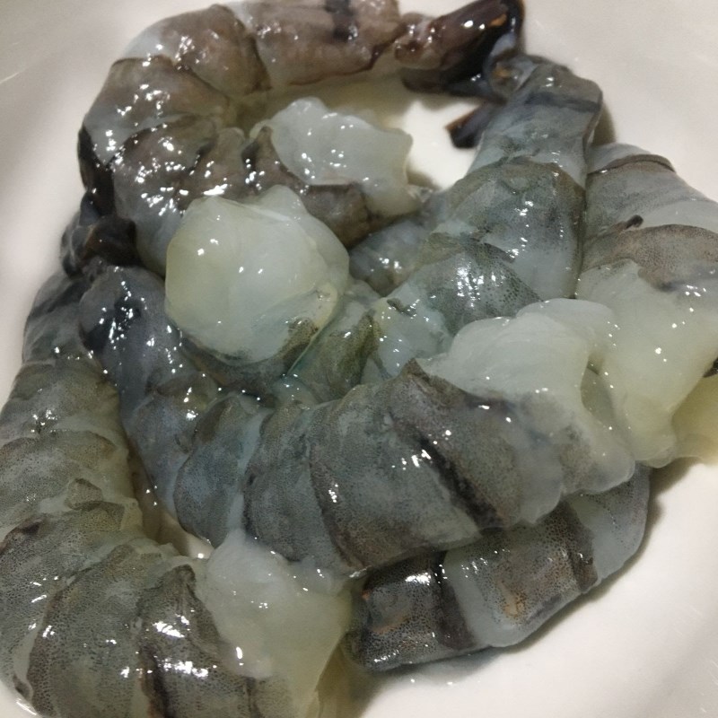 Bước 1 Sơ chế Chào mừng đến với AX88.COM Canh rau má nấu tôm tươi