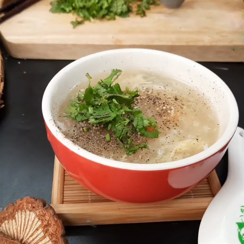 sup-hai-sam-bao-ngu-vi-ca-18 Bước 9 Thành phẩm Súp hải sâm thịt gà