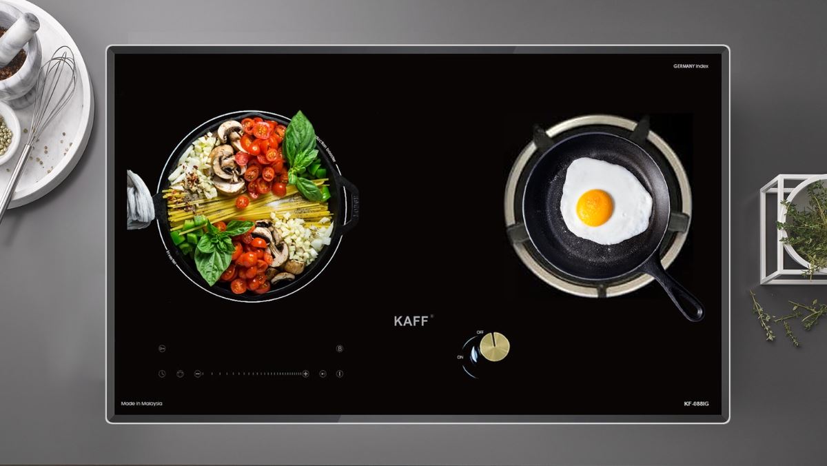 Đánh giá công năng và tiện ích của bếp từ ga lắp âm KAFF KF-088IG khi dùng