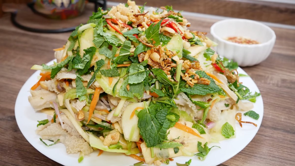 Nộm (gỏi) sách bò