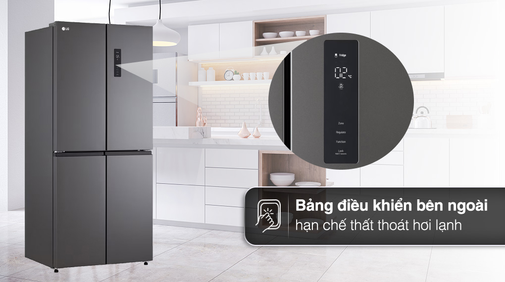 Ax88Win Com Link đăng ký tài khoản LG Inverter 470 lít Multi Door GR-B50BL có bảng điều khiển ngoài Ax88Win Com Link đăng ký tài khoản LG Inverter 470 lít Multi Door GR-B50BL có bảng điều khiển ngoài