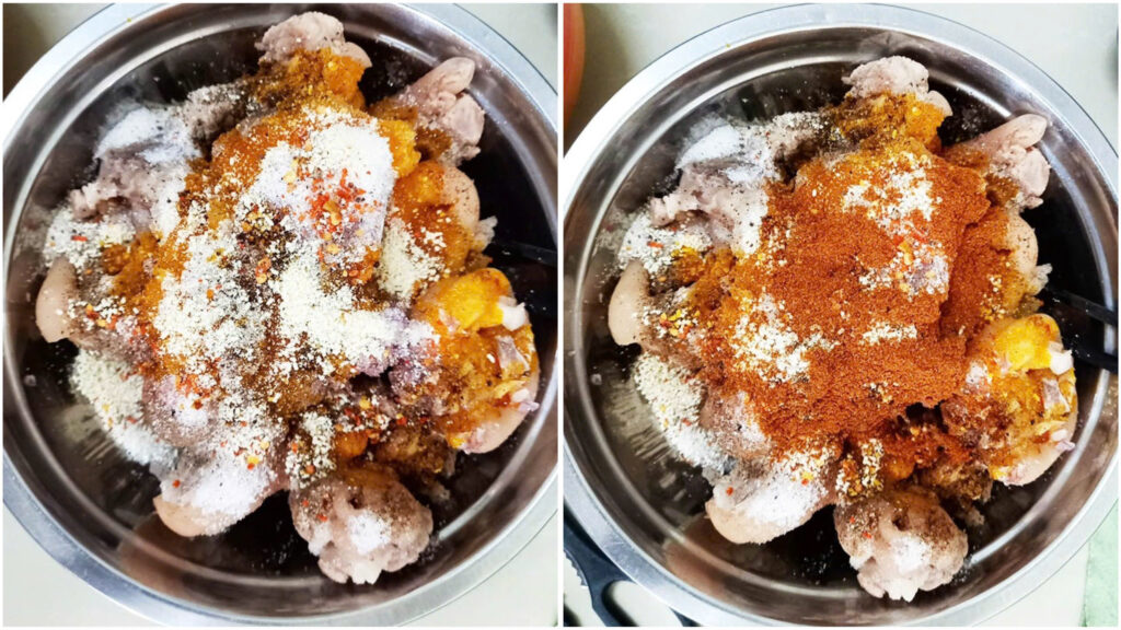  Ướp giò heo