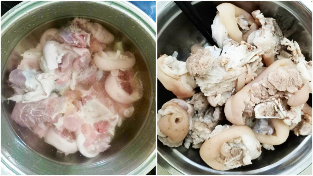Hầm giò heo