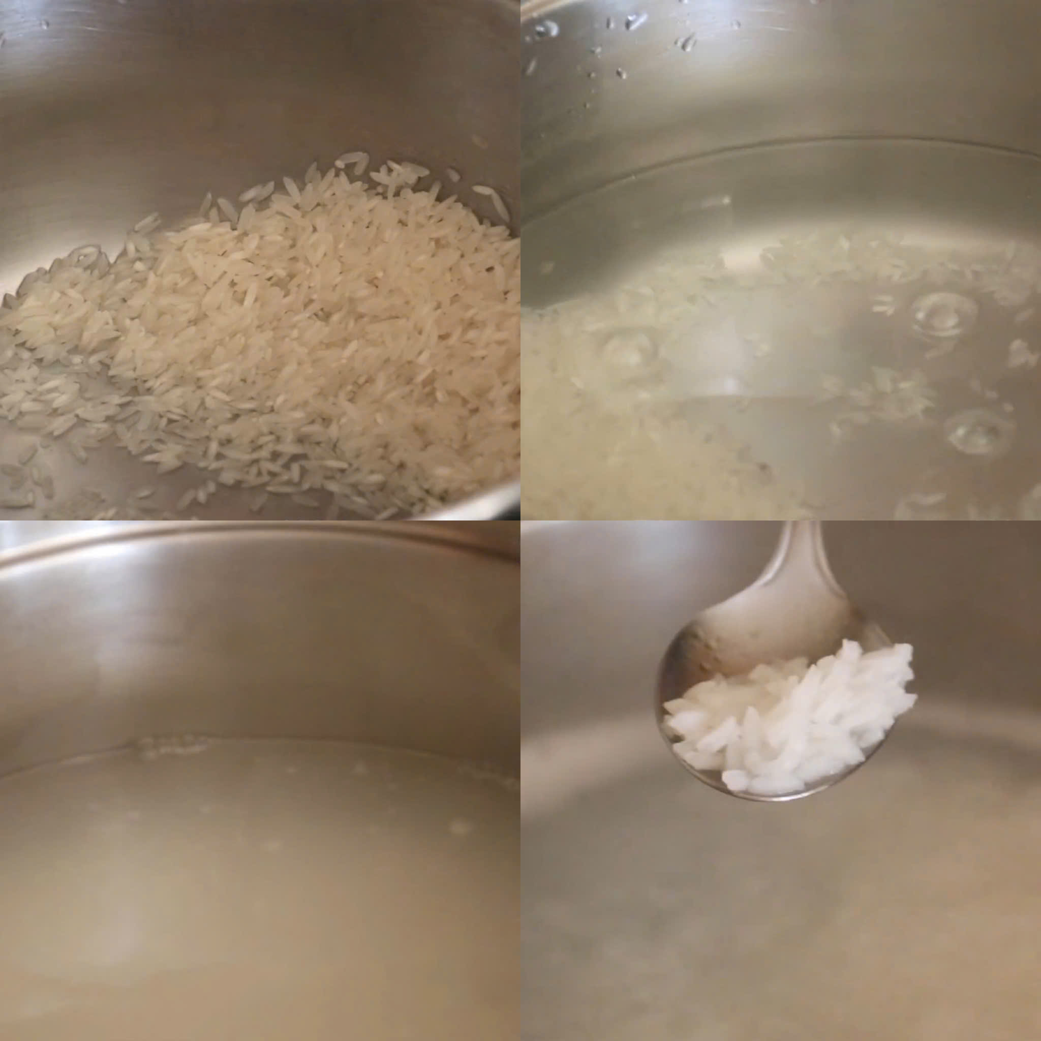 Vo gạo và nấu cháo