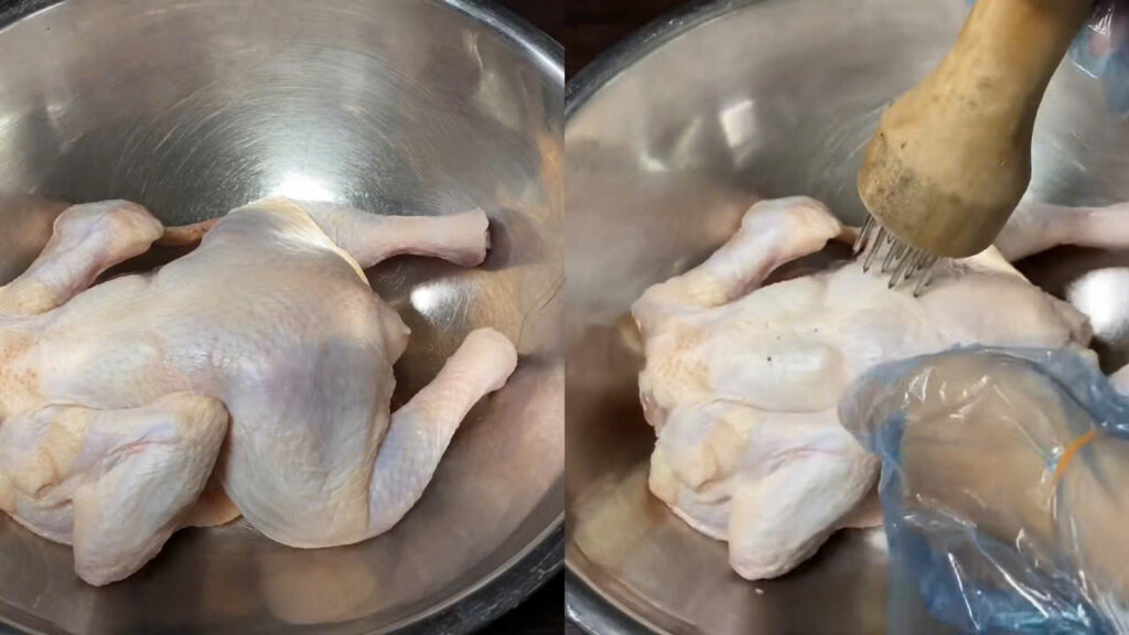 Sơ chế gà Sơ chế gà
