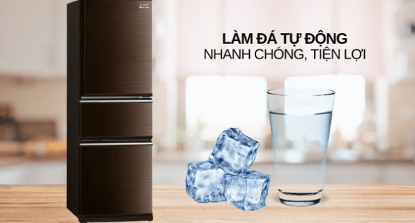 Ax88Win Com Link đăng ký tài khoản Mitsubishi Electric Inverter 330 lít MR-CX41ER-BRW-V được trang bị hệ thống làm đá viên tự động