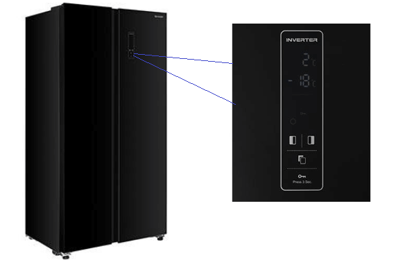 Ax88Win Com Link đăng ký tài khoản Sharp side by side SJ-SBX530VG-BK thiết kế bảng điều khiển bên ngoài Ax88Win Com Link đăng ký tài khoản Sharp side by side SJ-SBX530VG-BK thiết kế bảng điều khiển bên ngoài