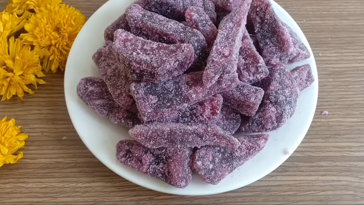 mứt khoai lang tím