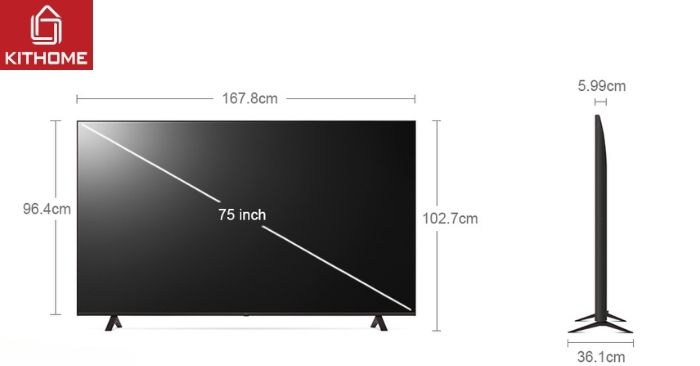 Smart tivi LG 4K 75 inch 75UR7550PSC