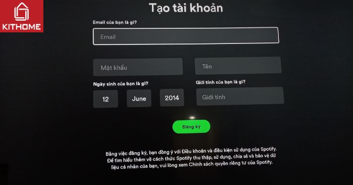 Cách đăng ký Spotify miễn phí Cách đăng ký Spotify miễn phí