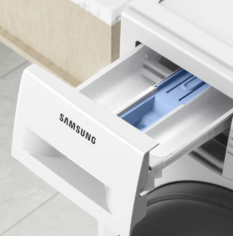 máy giặt lồng ngang Samsung Inverter 10kg WW10TA046AE/SV có hộp bột giặt StayClean Tải app AX88 ngay để nhận thưởng khủng Samsung Inverter 10kg WW10TA046AE/SV