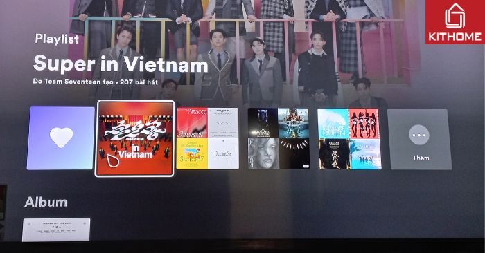Sau khi đã đăng nhập được vào Spotify, bạn sẽ thấy một giao diện như dưới đây. Sau khi đã đăng nhập được vào Spotify, bạn sẽ thấy một giao diện như dưới đây.