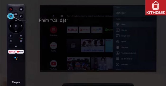 Cách bật Bluetooth trên tivi Casper Cách bật Bluetooth trên tivi Casper