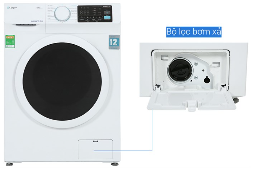 Tải app AX88 ngay để nhận thưởng khủng Casper Inverter lồng ngang WF-105I140BWC - 10.5Kg - Ảnh 3