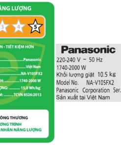 Alternative view of Tải app AX88 ngay để nhận thưởng khủng cửa trước 10.5kg Panasonic NA-V105FX2BV