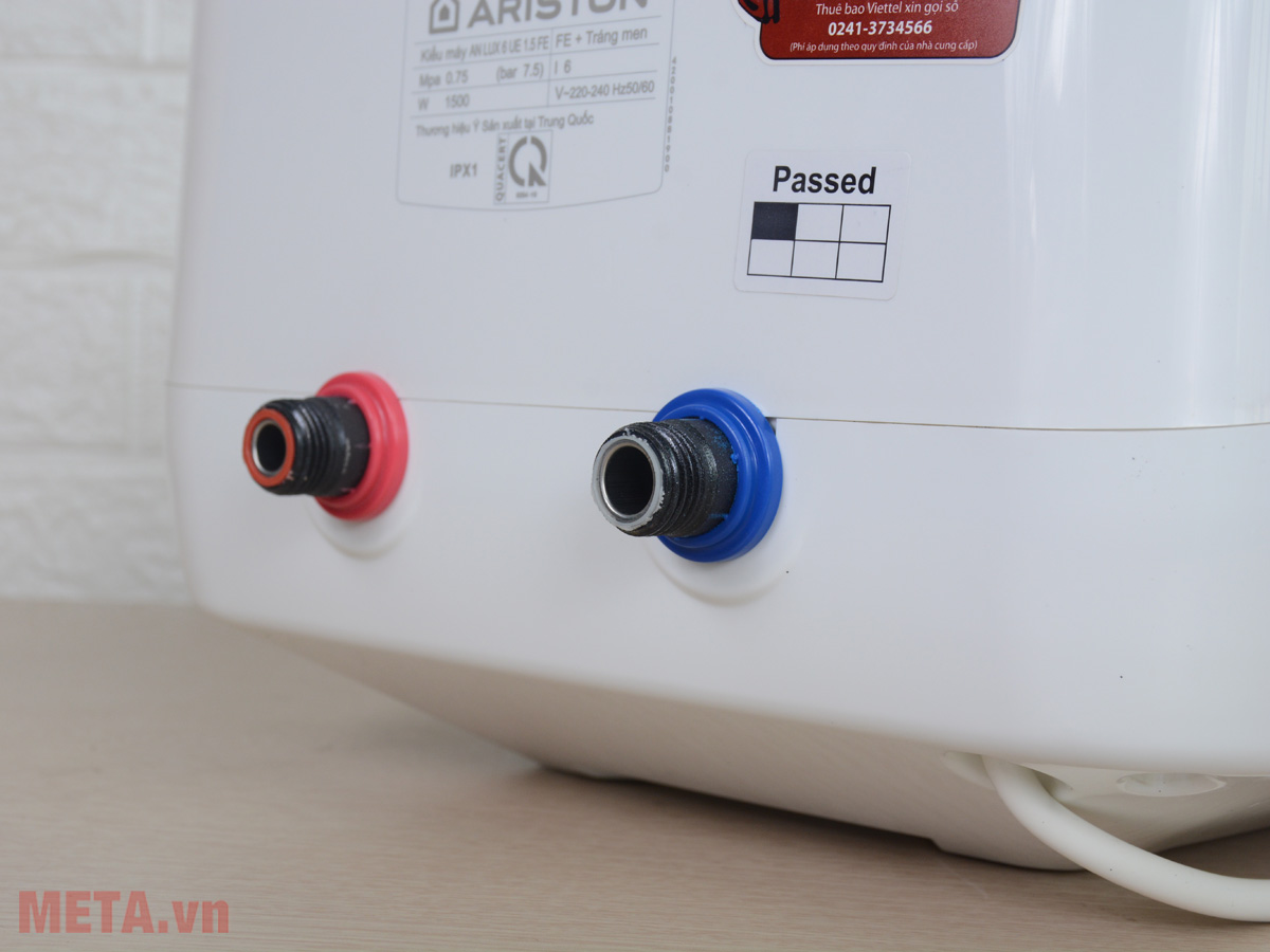Bình nóng lạnh Ariston AN LUX 6 UE 1.5 FE 6 lít Bình nóng lạnh Ariston AN LUX 6 UE 1.5 FE 6 lít