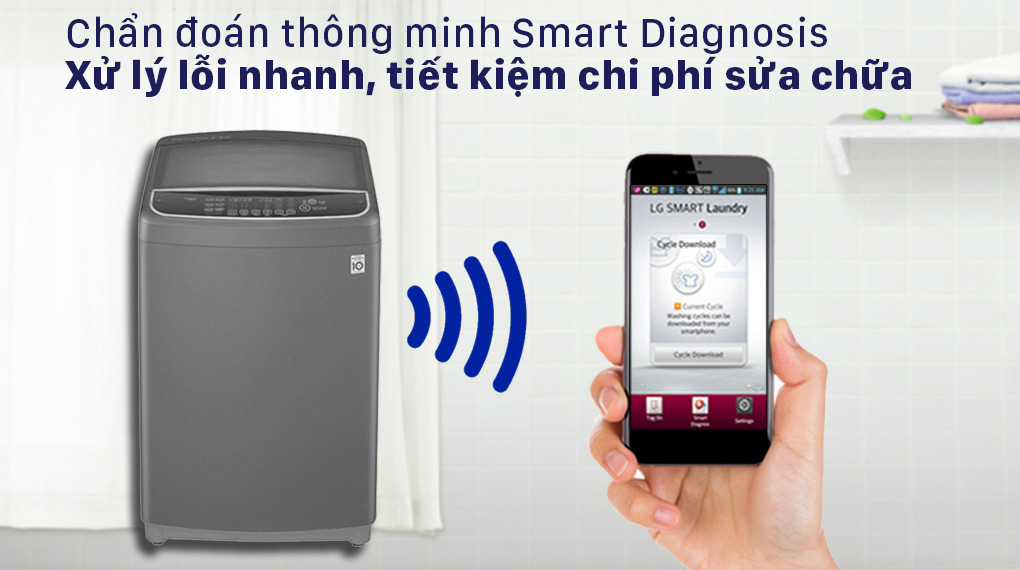 Tải app AX88 ngay để nhận thưởng khủng LG Inverter 13kg T2313VSAB