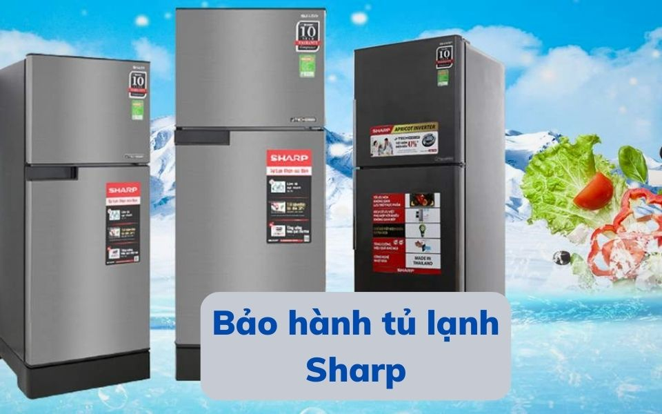 Bảo hành tủ lạnh Sharp: Trung tâm, tổng đài, cách kiểm tra