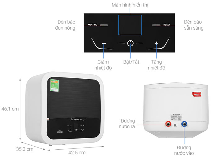 Cấu tạo của bình Ax88Win Com Link đăng ký tài khoản Ariston AN2 30 LUX-D AG+