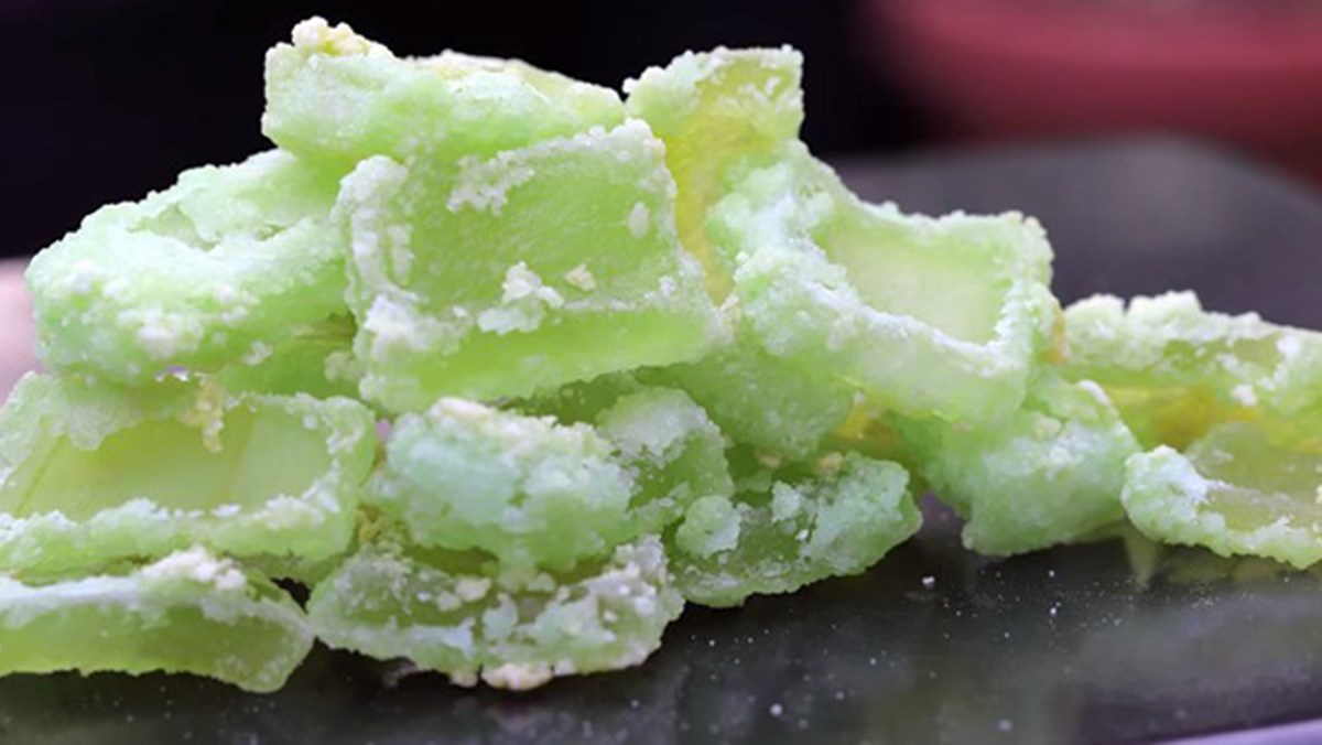mứt dưa hấu dẻo