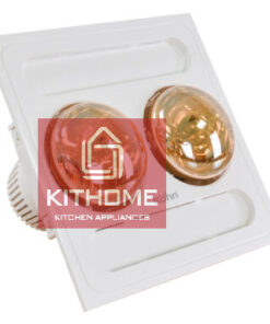 Ax88com: Đèn sưởi nhà tắm 2 bóng âm trần Kohn BK03G (Công tắc)
