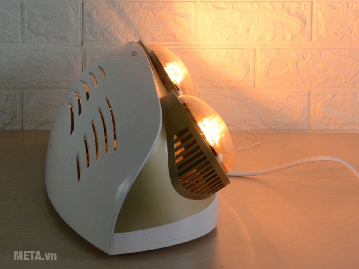 Đèn sưởi nhà tắm Kohn Braun KU02PG 2 bóng Đèn sưởi nhà tắm Kohn Braun KU02PG 2 bóng