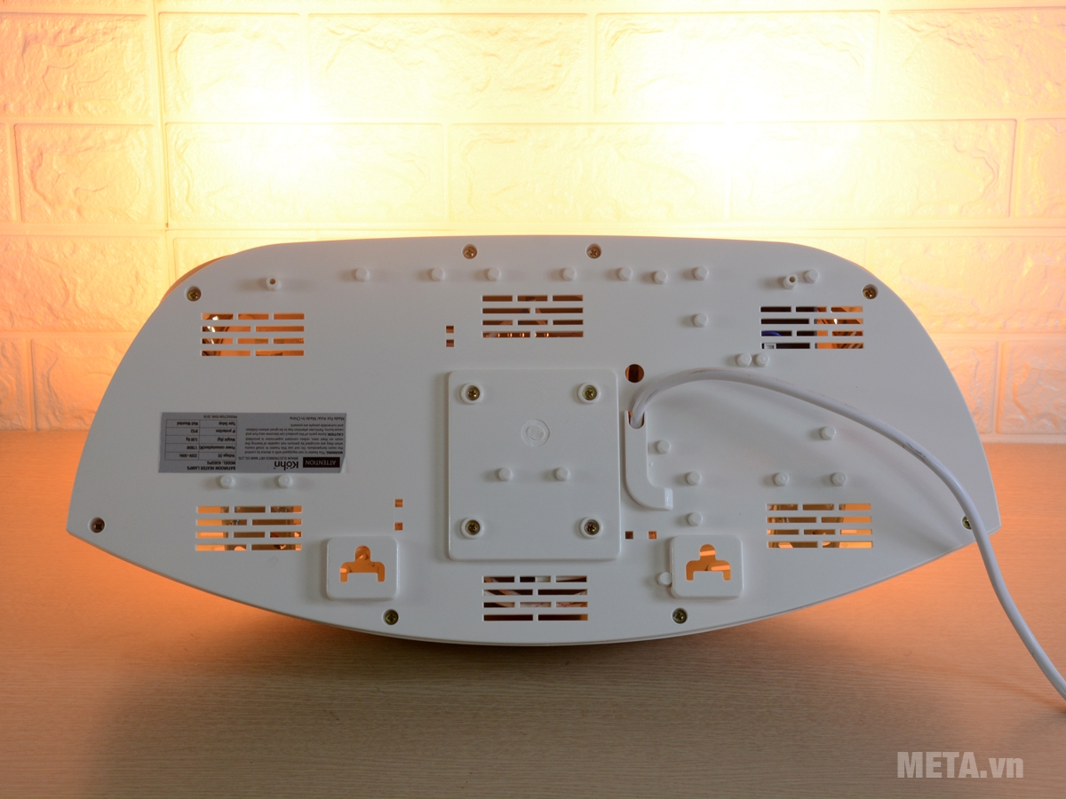 Đèn sưởi nhà tắm Kohn Braun KU02PG 2 bóng Đèn sưởi nhà tắm Kohn Braun KU02PG 2 bóng