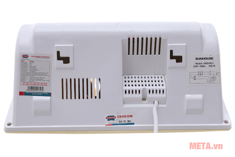Đèn sưởi nhà tắm Sunhouse SHD3812
