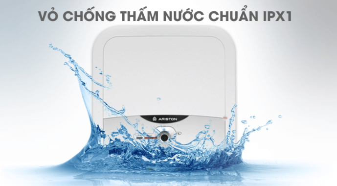 Khả năng chống nước, chống bụi đạt chuẩn IPX1 Khả năng chống nước, chống bụi đạt chuẩn IPX1