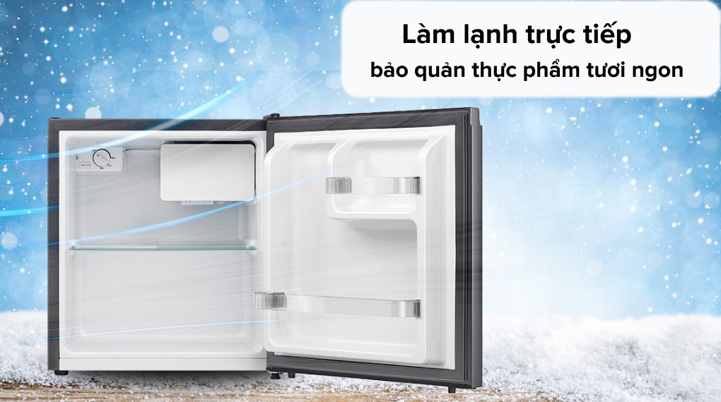 tủ lạnh mini Electrolux 45 lít EUM0500AD VN ứng dụng công nghệ làm lạnh trực tiếp tủ lạnh mini Electrolux 45 lít EUM0500AD VN ứng dụng công nghệ làm lạnh trực tiếp