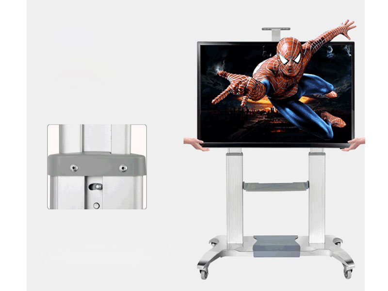 Thay đổi độ cao linh hoạt Giá treo tivi di động North Bayou CF100 70-110 Inch