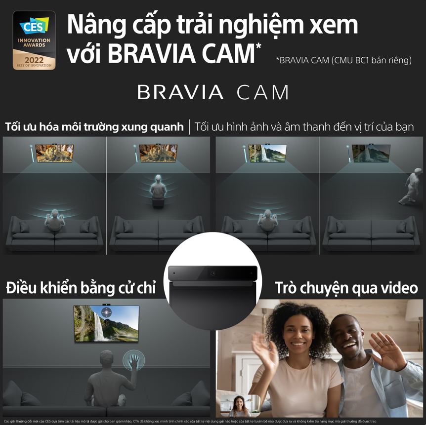BRAVIA CAM tương thích với tivi Sony 85X95K BRAVIA CAM tương thích với tivi Sony 85X95K