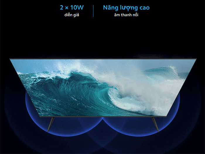 Tivi Xiaomi L55MA-SSEA sở hữu hệ thống âm thanh sống động, mạnh mẽ Tivi Xiaomi L55MA-SSEA sở hữu hệ thống âm thanh sống động, mạnh mẽ