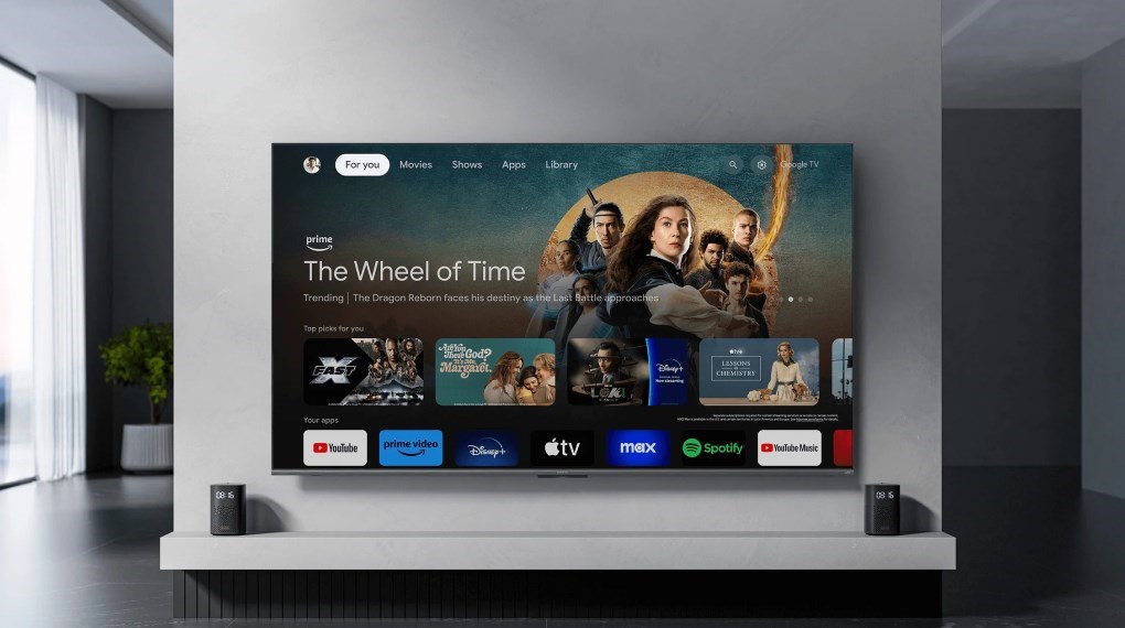 Xiaomi A Pro QLED 4K 55 inch L55MA-SSEA được trang bị hệ điệu hành Google TV Xiaomi A Pro QLED 4K 55 inch L55MA-SSEA được trang bị hệ điệu hành Google TV