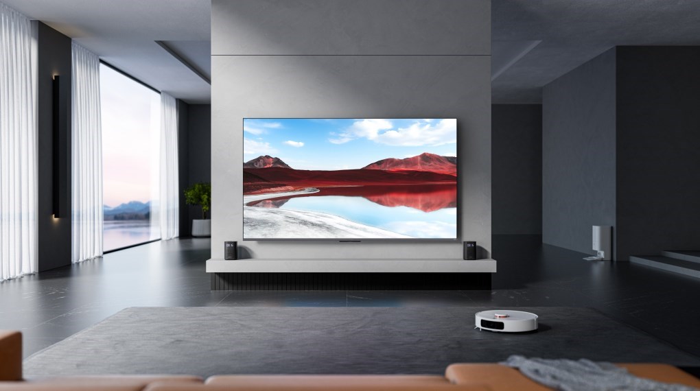 Google Tivi Xiaomi A Pro QLED 4K 55 inch L55MA-SSEA có thiết kế sang trọng, hiện đại, viền màn hình cực mỏng Google Tivi Xiaomi A Pro QLED 4K 55 inch L55MA-SSEA có thiết kế sang trọng, hiện đại, viền màn hình cực mỏng