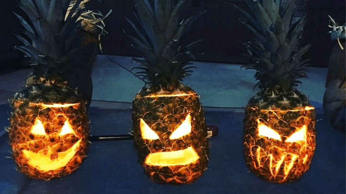Cắt thơm trang trí lồng đèn Halloween Cắt thơm trang trí lồng đèn Halloween