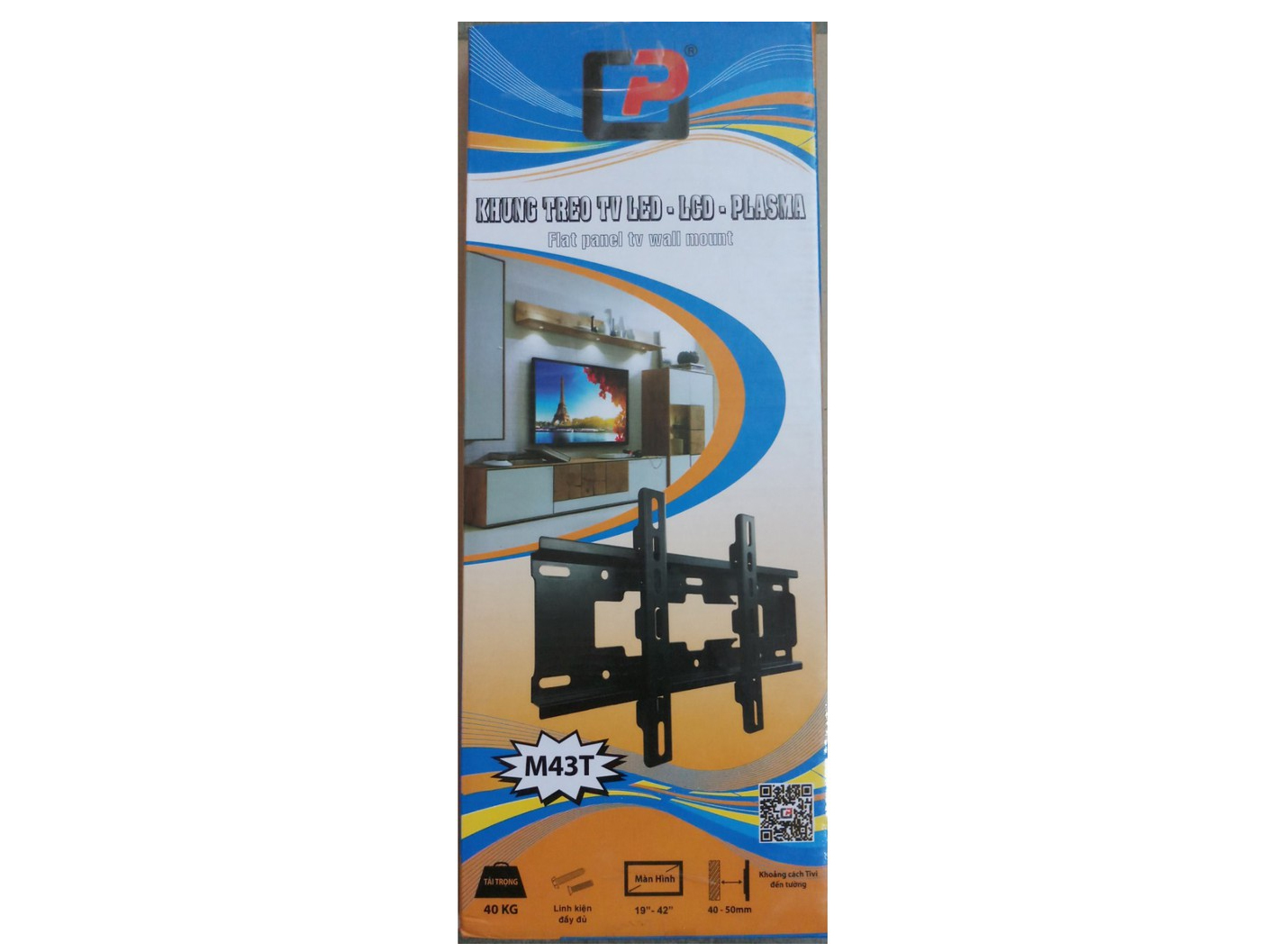 Khung treo tivi áp tường M43T