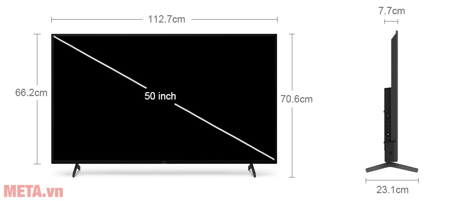 Ax88 one link truy cập 4K 50 inch KD-50X75K