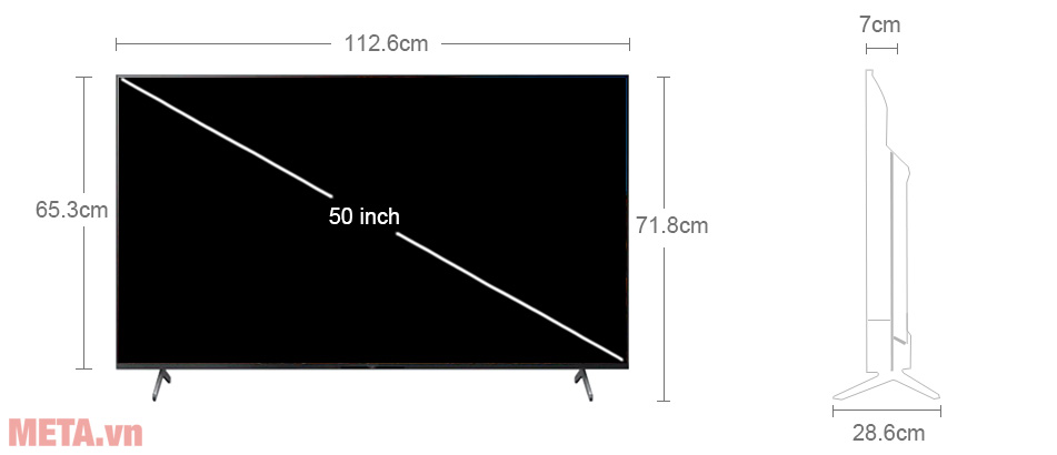 Ax88 one link truy cập 4K 50 inch KD-50X80J