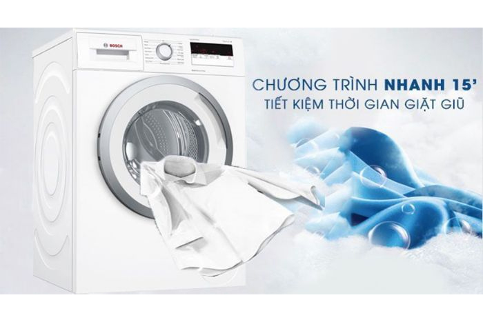 Tải app AX88 ngay để nhận thưởng khủng cửa trước Bosch 8kg WAJ20180SG Series 4