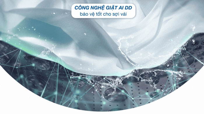 máy giặt lồng ngang LG FV1409S4M sử dụng công nghệ giặt AI DD hiện đại máy giặt lồng ngang LG FV1409S4M sử dụng công nghệ giặt AI DD hiện đại