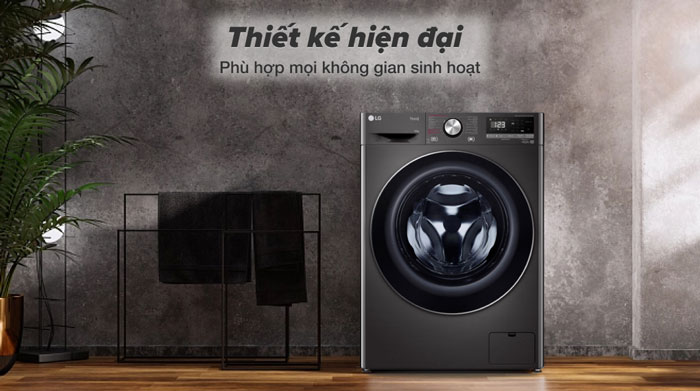LG FV1410S4B có thiết kế hiện đại LG FV1410S4B có thiết kế hiện đại