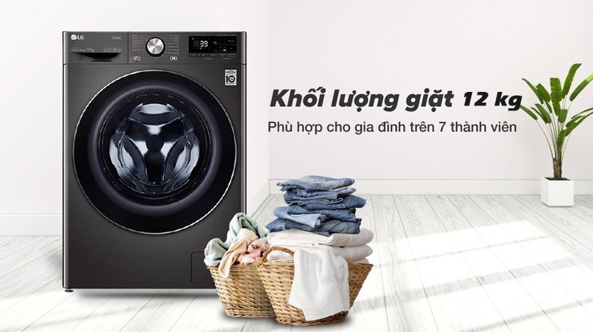 Tải app AX88 ngay để nhận thưởng khủng LG FV1412S3BA có khối lượng giặt 12kg Tải app AX88 ngay để nhận thưởng khủng LG FV1412S3BA có khối lượng giặt 12kg