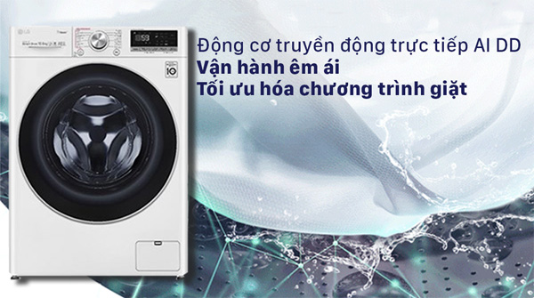 Tải app AX88 ngay để nhận thưởng khủng LG Inverter 10.5 kg FV1450S3W2