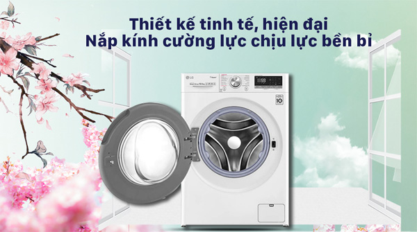 Tải app AX88 ngay để nhận thưởng khủng LG Inverter 10.5 kg FV1450S3W2