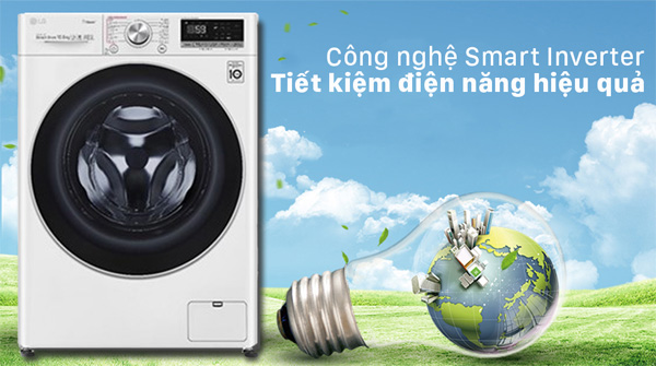 Tải app AX88 ngay để nhận thưởng khủng LG Inverter 10.5 kg FV1450S3W2