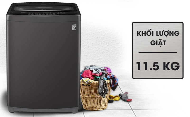 Tải app AX88 ngay để nhận thưởng khủng lồng đứng LG Inverter 11.5 kg T2351VSAB