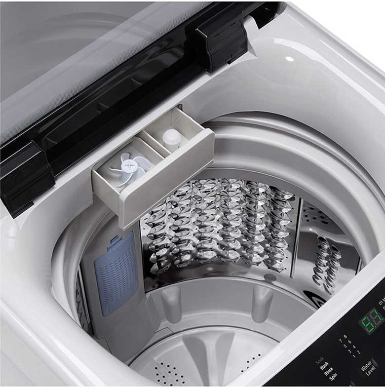 Lồng giặt của LG 9kg T2109NT1G được thiết kế với hình dạng tổ ong độc đáo Lồng giặt của LG 9kg T2109NT1G được thiết kế với hình dạng tổ ong độc đáo