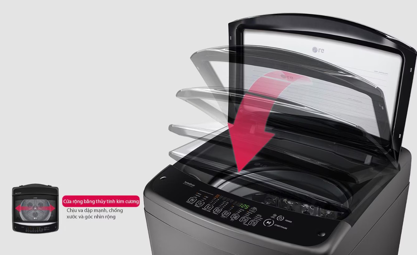 Tải app AX88 ngay để nhận thưởng khủng LG TurboDrum Inverter T2310VS2B 10kg