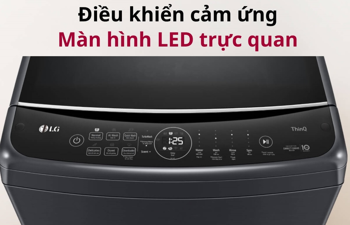 Tải app AX88 ngay để nhận thưởng khủng LG AI DD Inverter TV2517SV7J có bảng điều khiển song ngữ dễ sử dụng